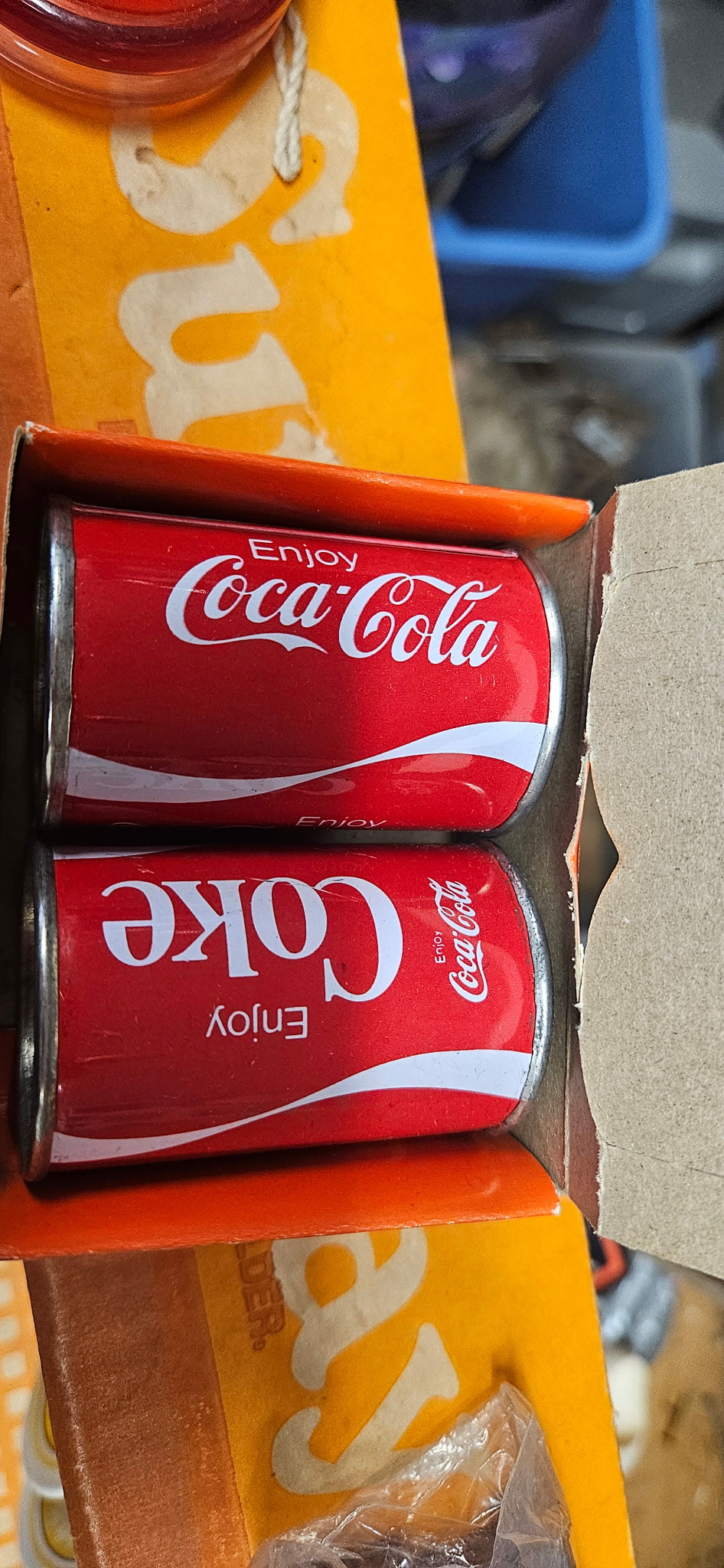 Salt and Pepper Shaker Coca Cola